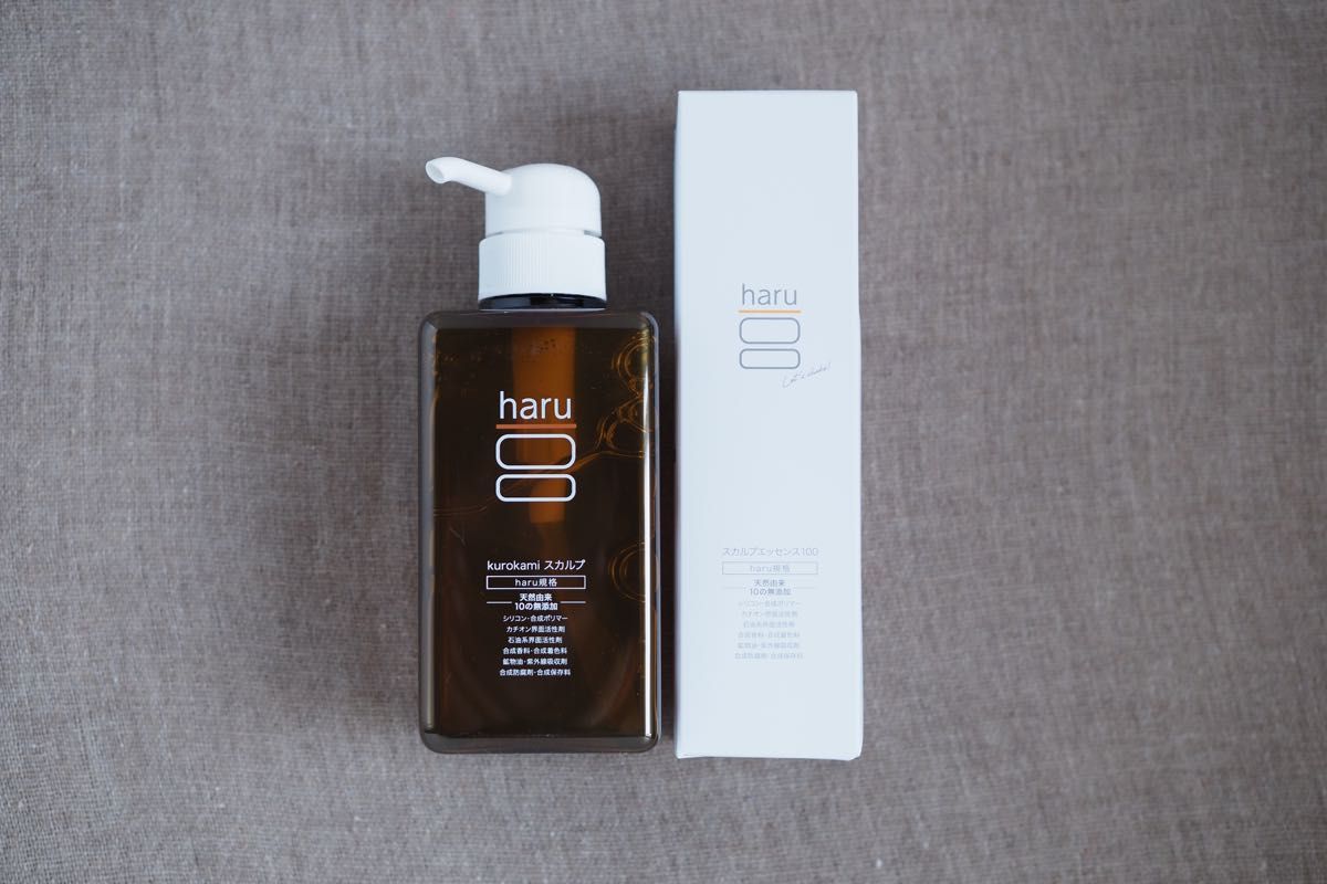 haru シャンプー黒髪スカルプ400ml&スカルプエッセンス100 haru シャンプー黒髪スカルプ400ml&スカルプエッセンス100