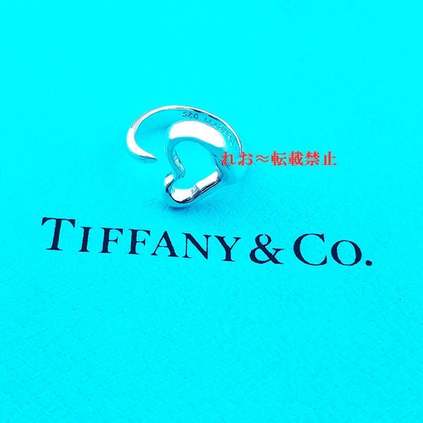 TIFFANY&Co. 9号 ティファニー リング・指輪 オープンハート TIFFANY&Co. 9号 ティファニー リング・指輪 オープンハート