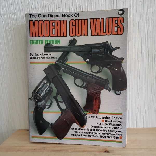 「the gun digest book of MODERN GUN VALUES」 jack lewis　ジャック・ルイス　銃　洋書　　_画像1