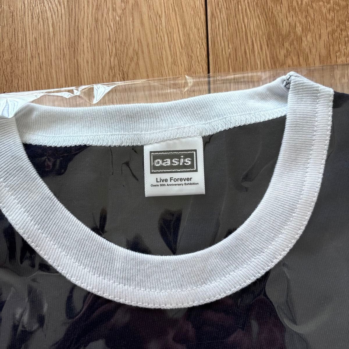 oasis オアシス 30周年特別展 復刻リンガー Tシャツ Lサイズ oasis オアシス 30周年特別展 復刻リンガー Tシャツ Lサイズ