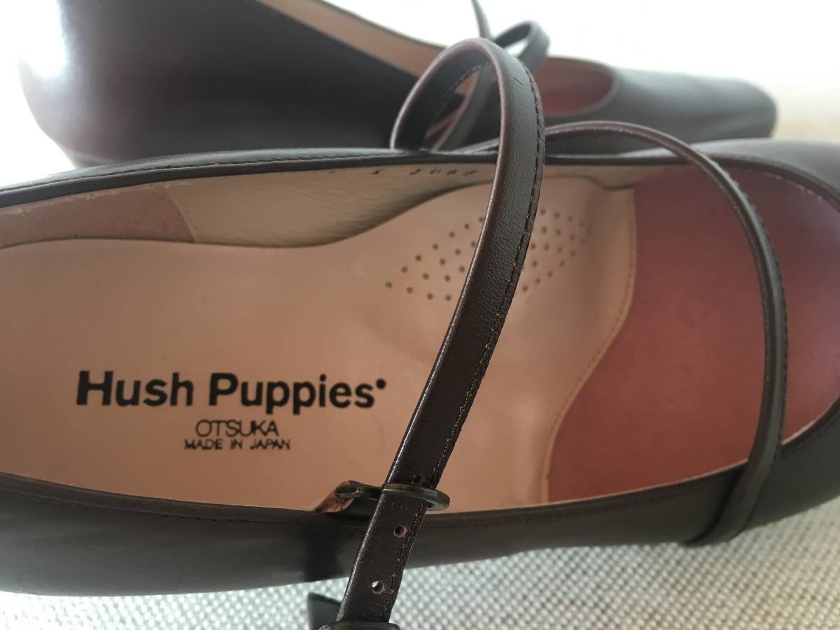 未使用品◎日本製 Hush Puppies ハッシュパピー OTSUKA ストラップパンプス 22EEE◎_画像5