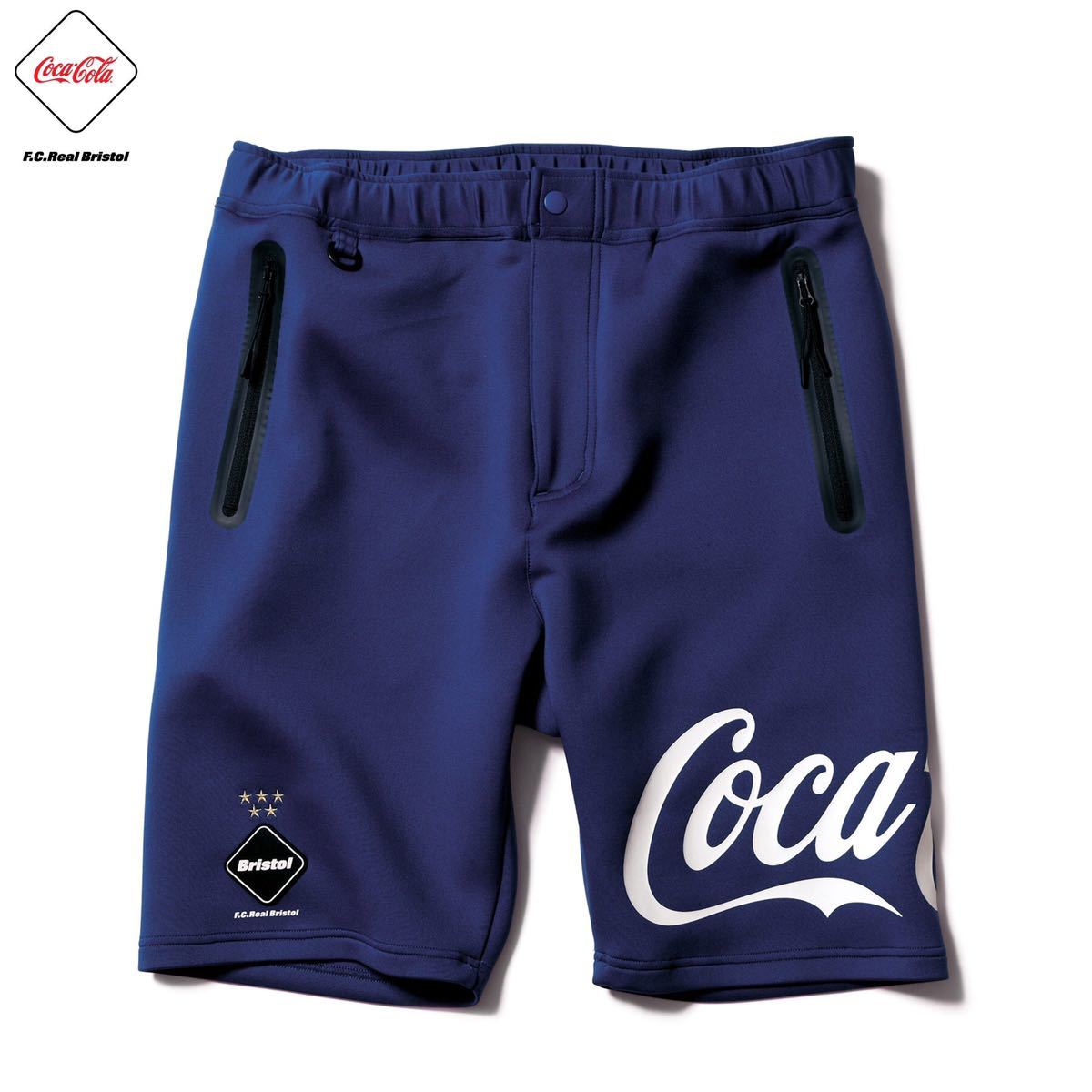 FCRB COCA-COLA 2020SS PDK SHORTS NAVY Lサイズ 新品未使用_画像1