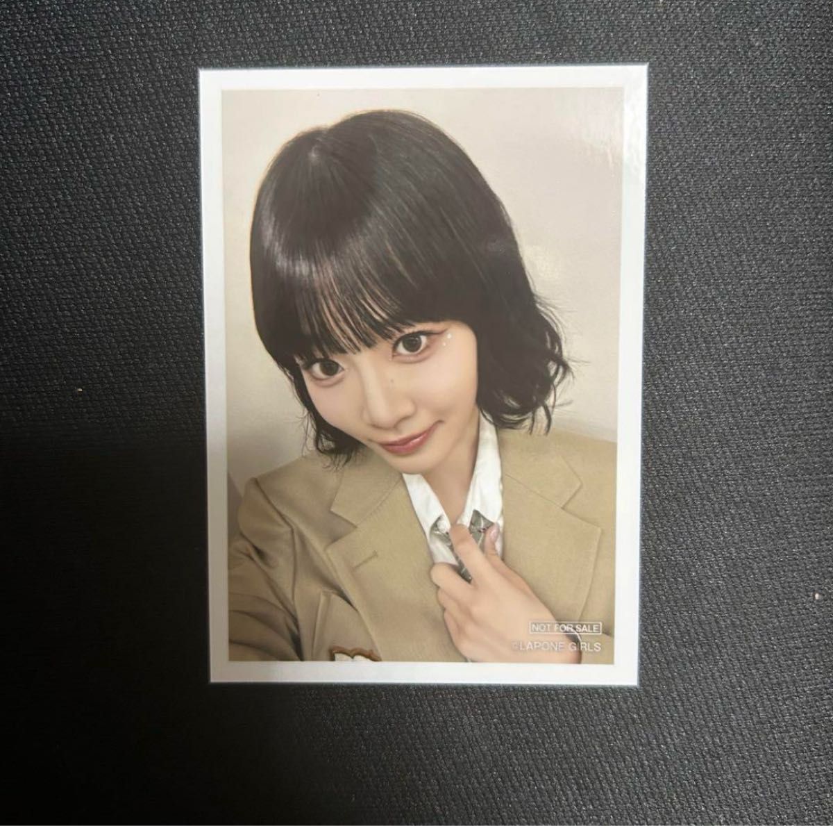 2024年レディースファッション福袋 限定 東京ドーム LAPOSTA ラポスタ I ME 飯田栞月 ③ 生写真 タレントカード