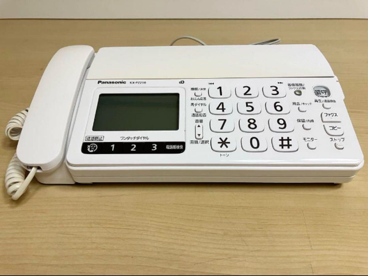 パナソニック FAX電話機KX-PZ218 子機付き|Yahoo!フリマ(旧 パナソニック FAX電話機KX-PZ218 子機付き|Yahoo!フリマ(旧