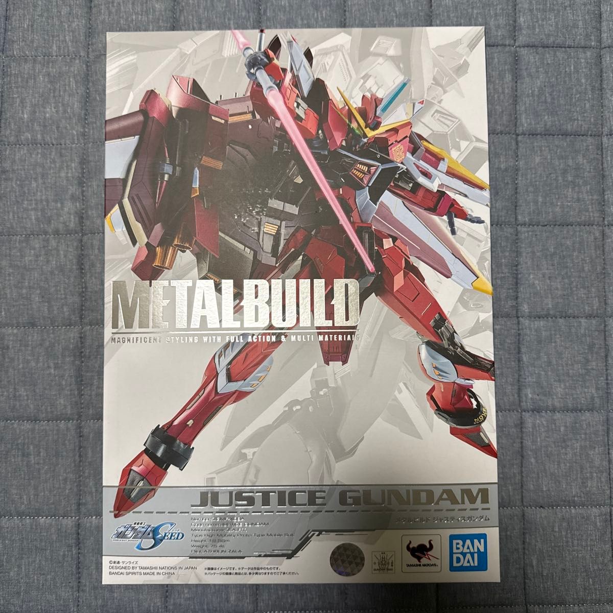 METALBUILD メタルビルド ジャスティスガンダム 美品中古