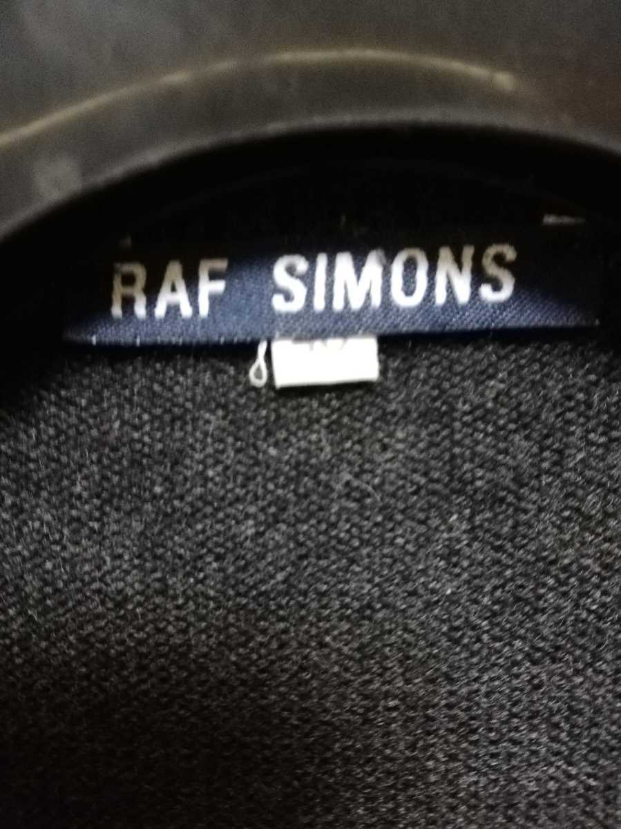 【即決】RAF SIMONS archive 96AW pop army wappen knit sweater 46 ラフシモンズ アーカイブ vintage ニットセーター パッチ ワッペン _画像3