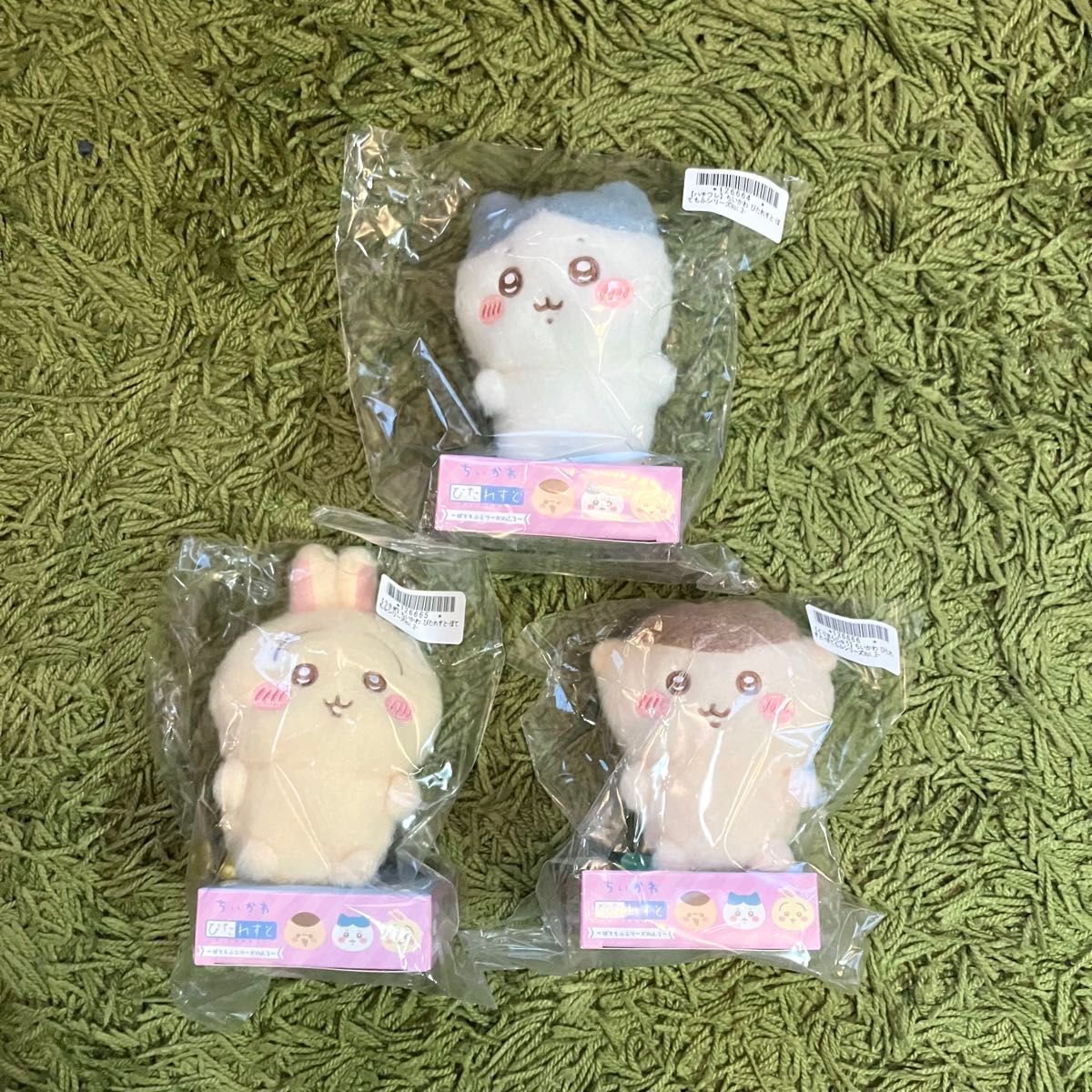 ちいかわ ぴたれすと ぽてもふシリーズ Vol 2 全3種セット ちいかわ ぴたれすと ぽてもふシリーズ Vol 2 全3種セット