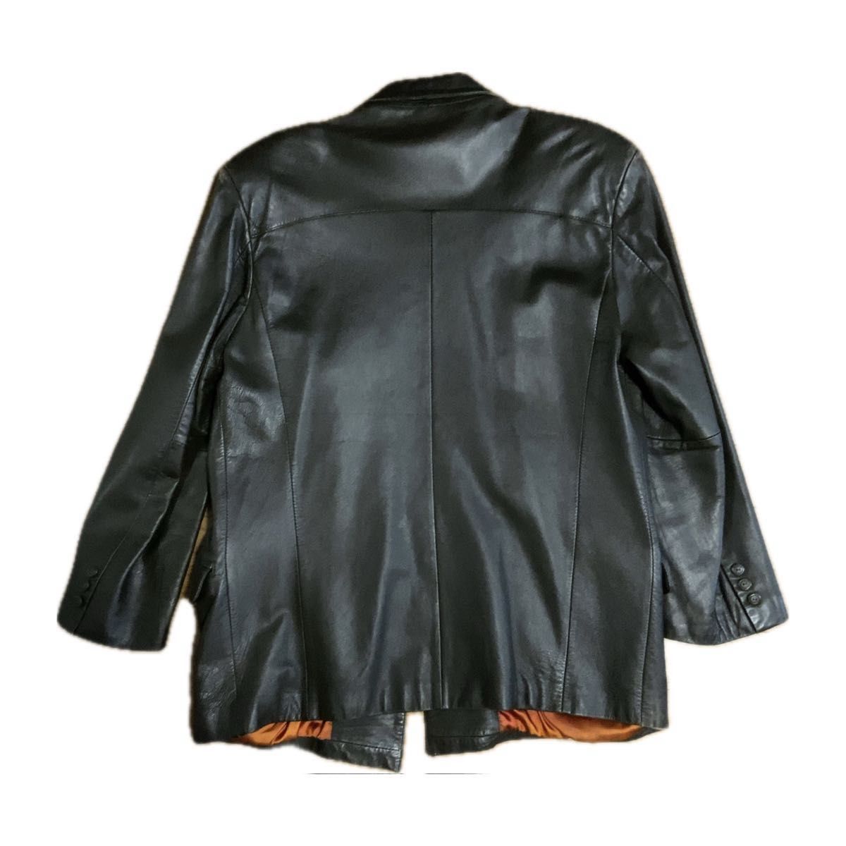 GW特別価格 】レギュラー古着 90s 90年代 オールレザー ダブル GW特別価格 】レギュラー古着 90s 90年代 オールレザー ダブル