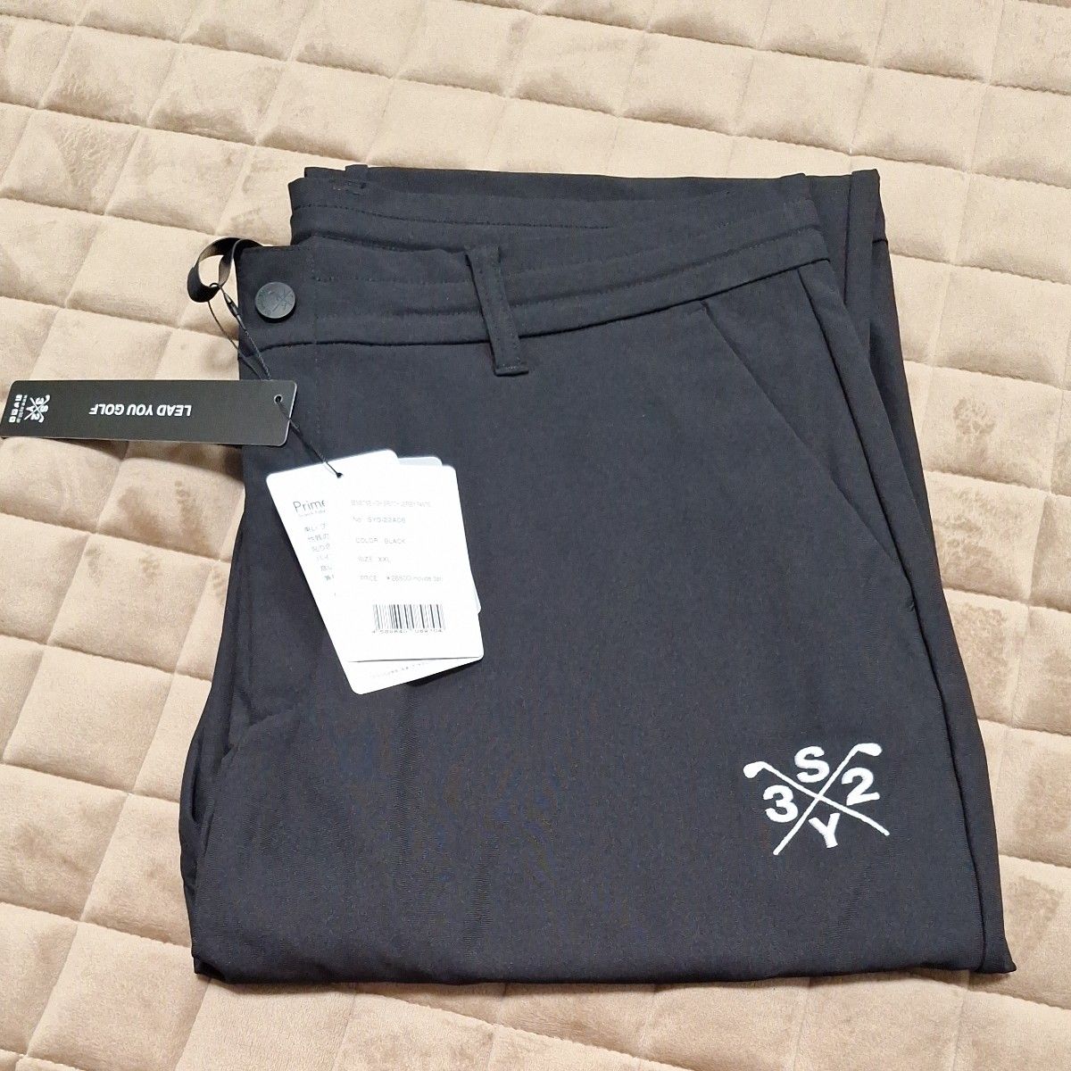 SY32 SENSITIVE HIGH STRETCH JERSEY PANTS センシティブハイストレッチ BLACK XXL