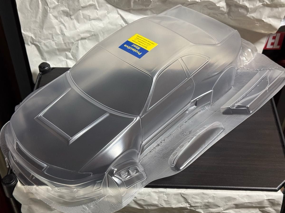 ☆1/10 R33 スカイライン GT-R ポリカーボネート 未塗装品☆ APlastics製 1/10 日産 R33 スカイライン GT-R ポリカーボネート