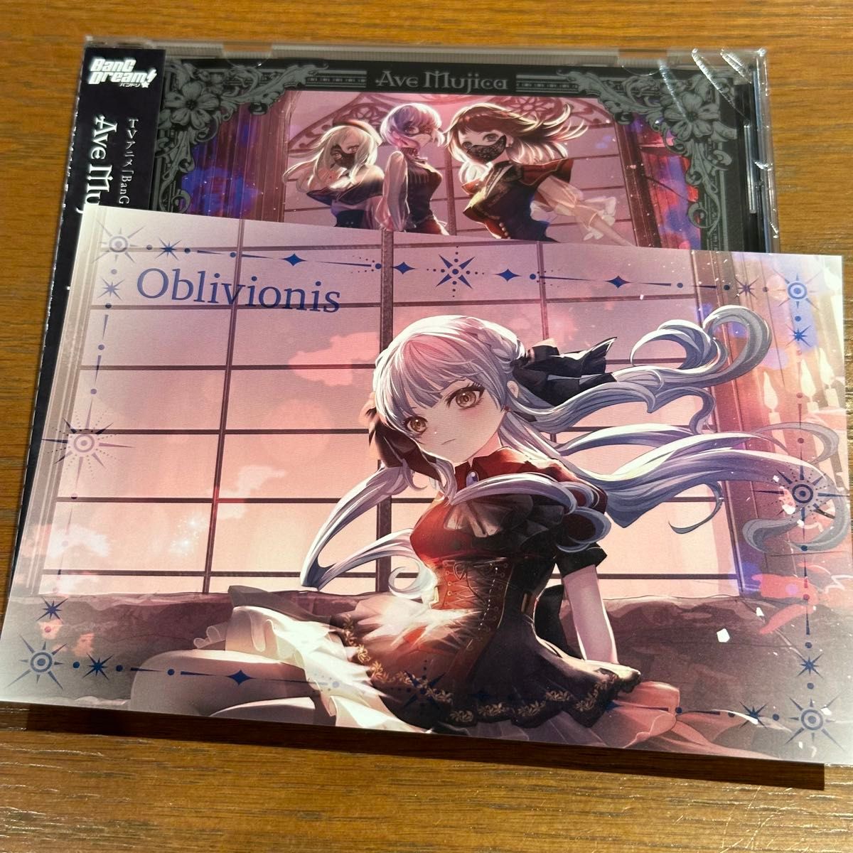 Ave Mujica KiLLKiSS 招待状風カード+ CDのみ オブリビオニス Ave Mujica KiLLKiSS 招待状風カード+ CDのみ オブリビオニス