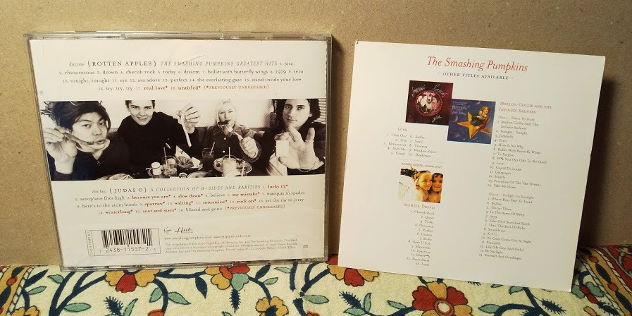 【Gポップ】SMASHING PUMPKINS-Greatest Hits/’01 EU Hut CD 限定2枚組仕様　ディスコグラフィー付き_SMASHING PUMPKINS-Greatest Hits