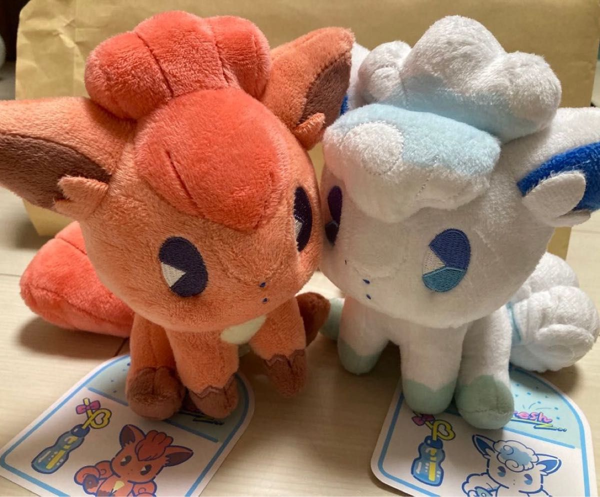 ぬいぐるみ サイコソーダ・リフレッシュ ロコン&アローラロコン ぬいぐるみ サイコソーダ・リフレッシュ ロコン&アローラロコン