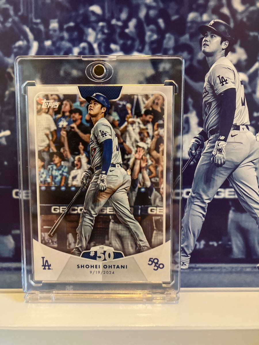 祝50号 TOPPS BOX 50/50 大谷翔平 カード MLB Shohei Ohtani HR 祝50号 TOPPS BOX 50/50 大谷翔平 カード MLB Shohei Ohtani HR