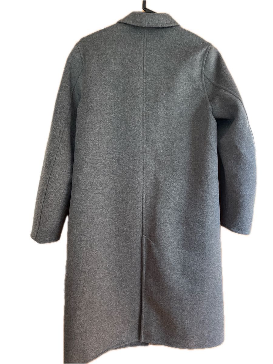 新品 ユニクロ UNIQLO ダブルフェイスチェスターコート グレー Sサイズ ロングコート レディース 今季 新品 ユニクロ UNIQLO ダブルフェイスチェスターコート グレー Sサイズ ロングコート レディース 今季