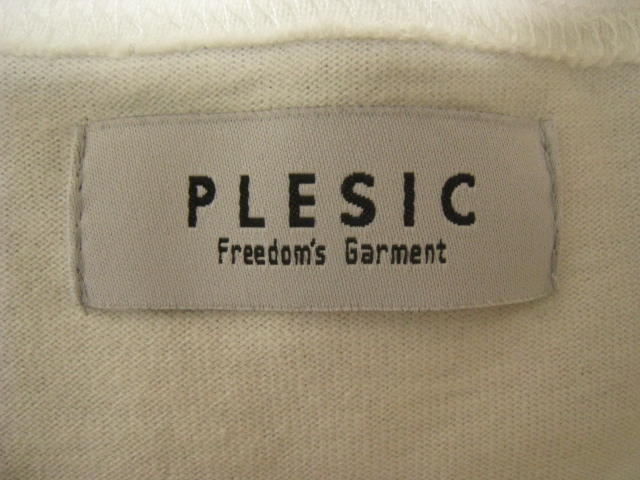 PLESIC Freedom's Garment プルシック トップス 長袖 丸首 白 ホワイト Lサイズ オーバーサイズ シンプル_画像6