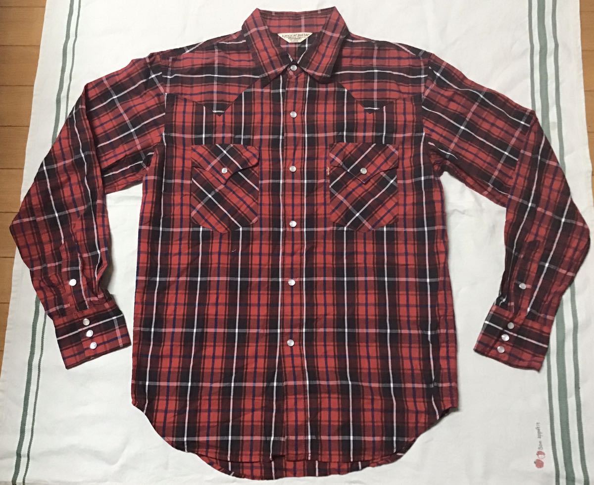 ヤフオク! - Levi's Red Tab リーバイス 赤チェック柄ウェ...