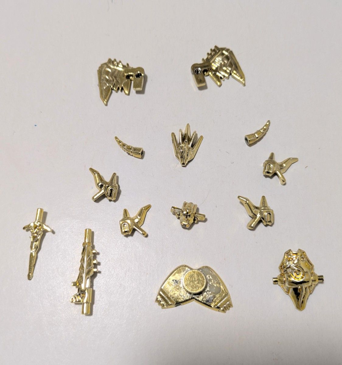 ガン消し レッドガンドラゴン 金メッキパーツ SDガンダム ガン消し レッドガンドラゴンパーツ 金メッキ ガンダム