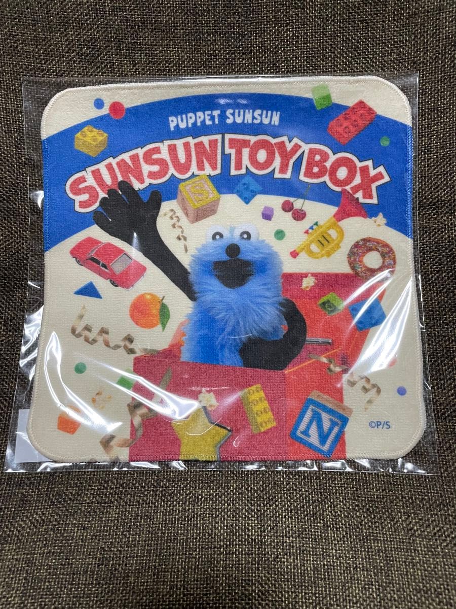 PUPPET SUNSUN SUNSUN TOYBOX スンスントイボックス ハンカチ PUPPET SUNSUN SUNSUN TOYBOX スンスントイボックス ハンカチ