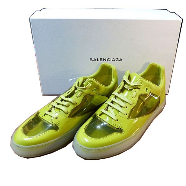 新品】BALENCIAGA スニーカー クリア 切替 1910.hu