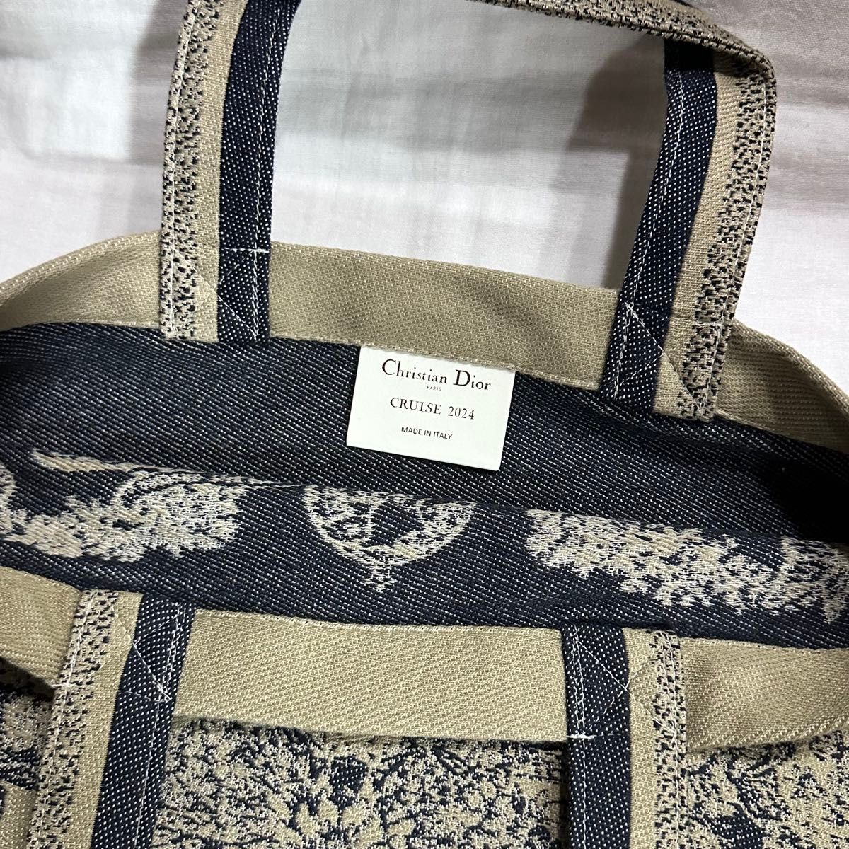 Christian Dior ディオール ノベルティ 非売品 トートバッグ Christian Dior ディオール ノベルティ 非売品 トートバッグ