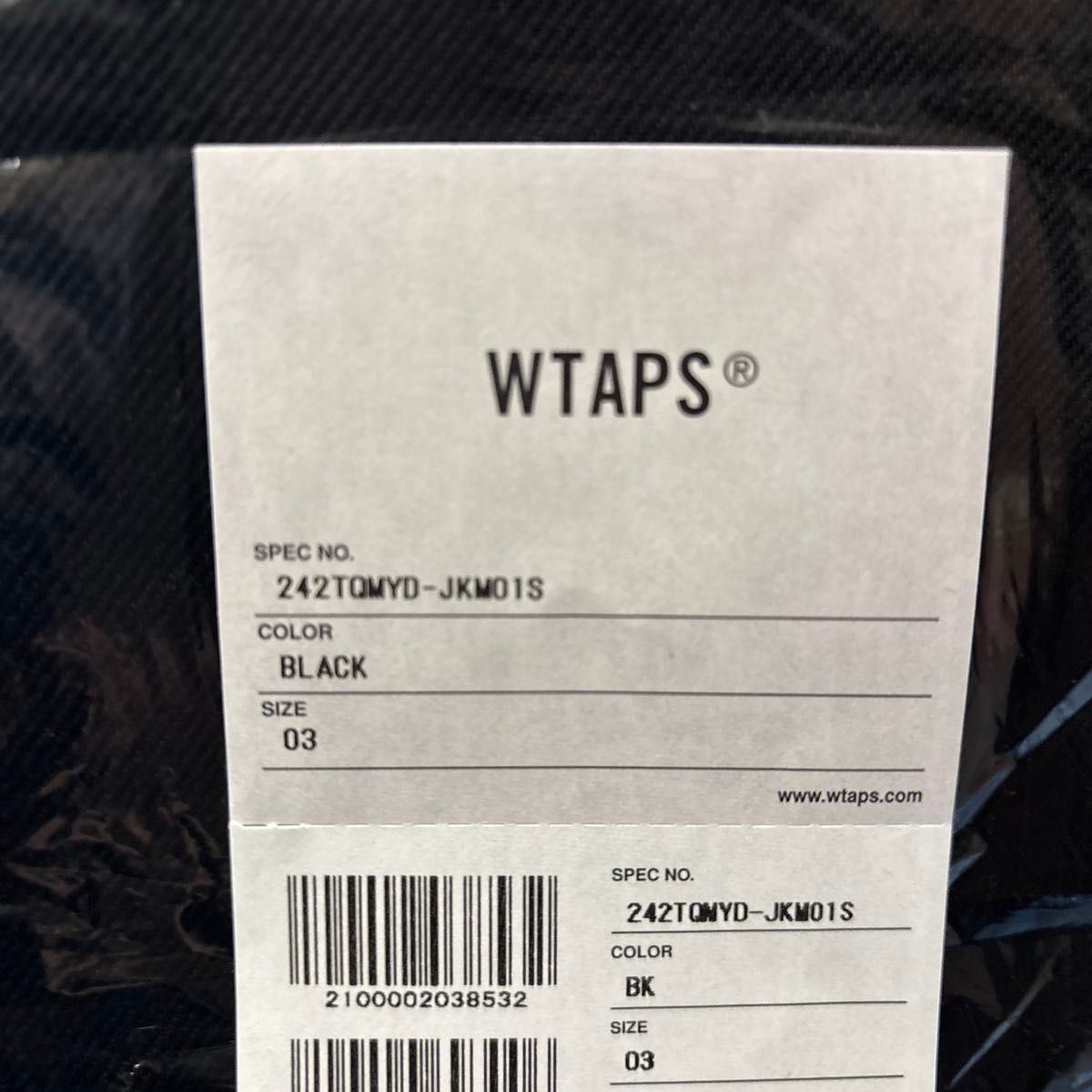 WTAPS x MINEDENIM DENIM SINGLE COAT 直営店限定 ダブル WTAPS x MINEDENIM DENIM SINGLE COAT 直営店限定 ダブル