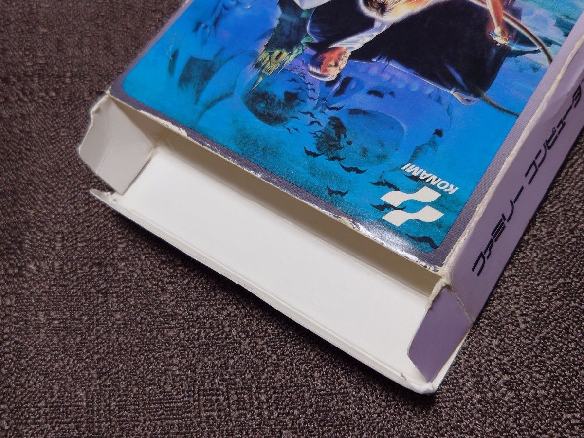 ファミコン 悪魔城伝説 外箱・内箱(透明トレー)のみ 説明書 ファミコン 悪魔城伝説 外箱・内箱(透明トレー)のみ 説明書