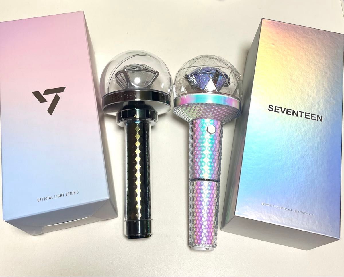 SEVENTEEN セブチ ペンライト CARAT棒 ver2 ver3 セット|Yahoo SEVENTEEN セブチ ペンライト CARAT棒 ver2 ver3 セット|Yahoo