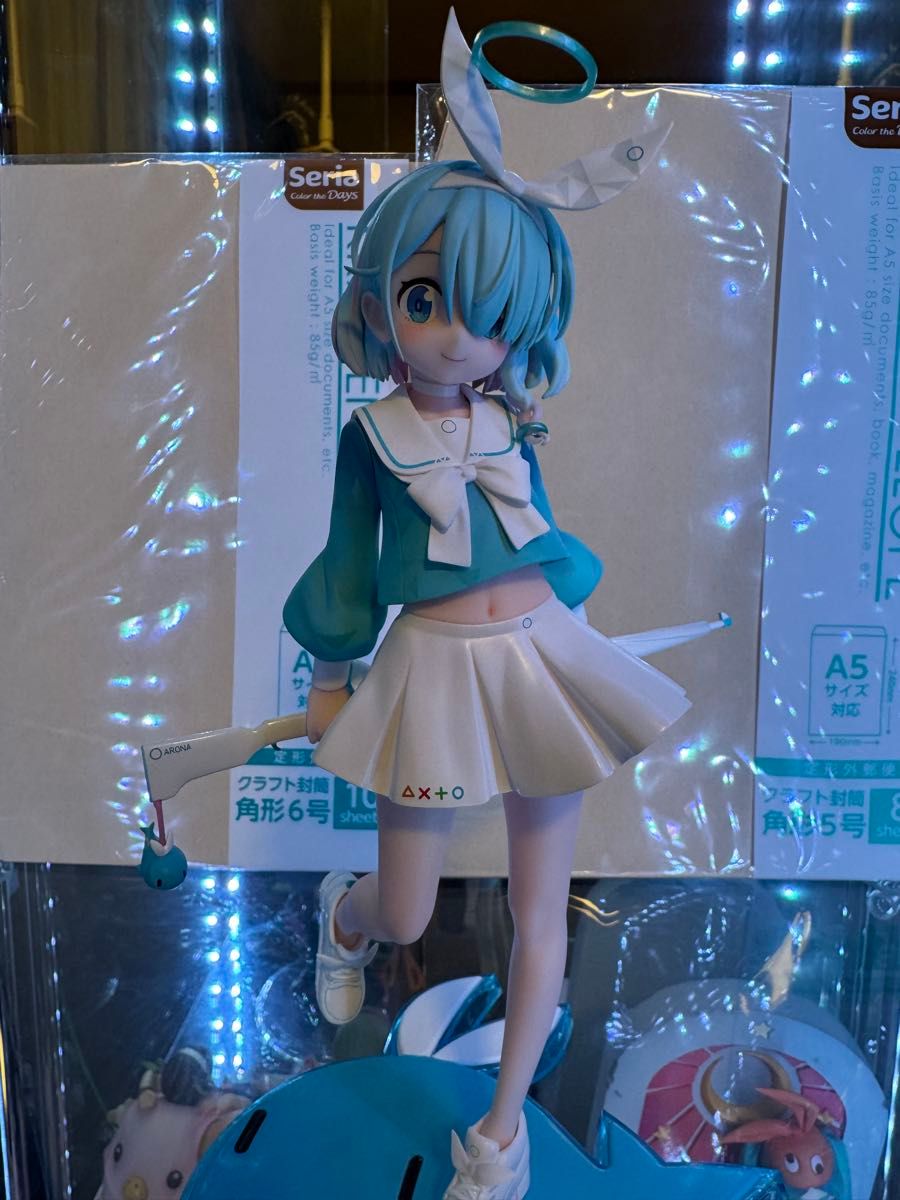 ブルーアーカイブ 完成品フィギュア アロナ GOLDENHEAD 笑顔の顔 ブルーアーカイブ 完成品フィギュア アロナ GOLDENHEAD 笑顔の顔