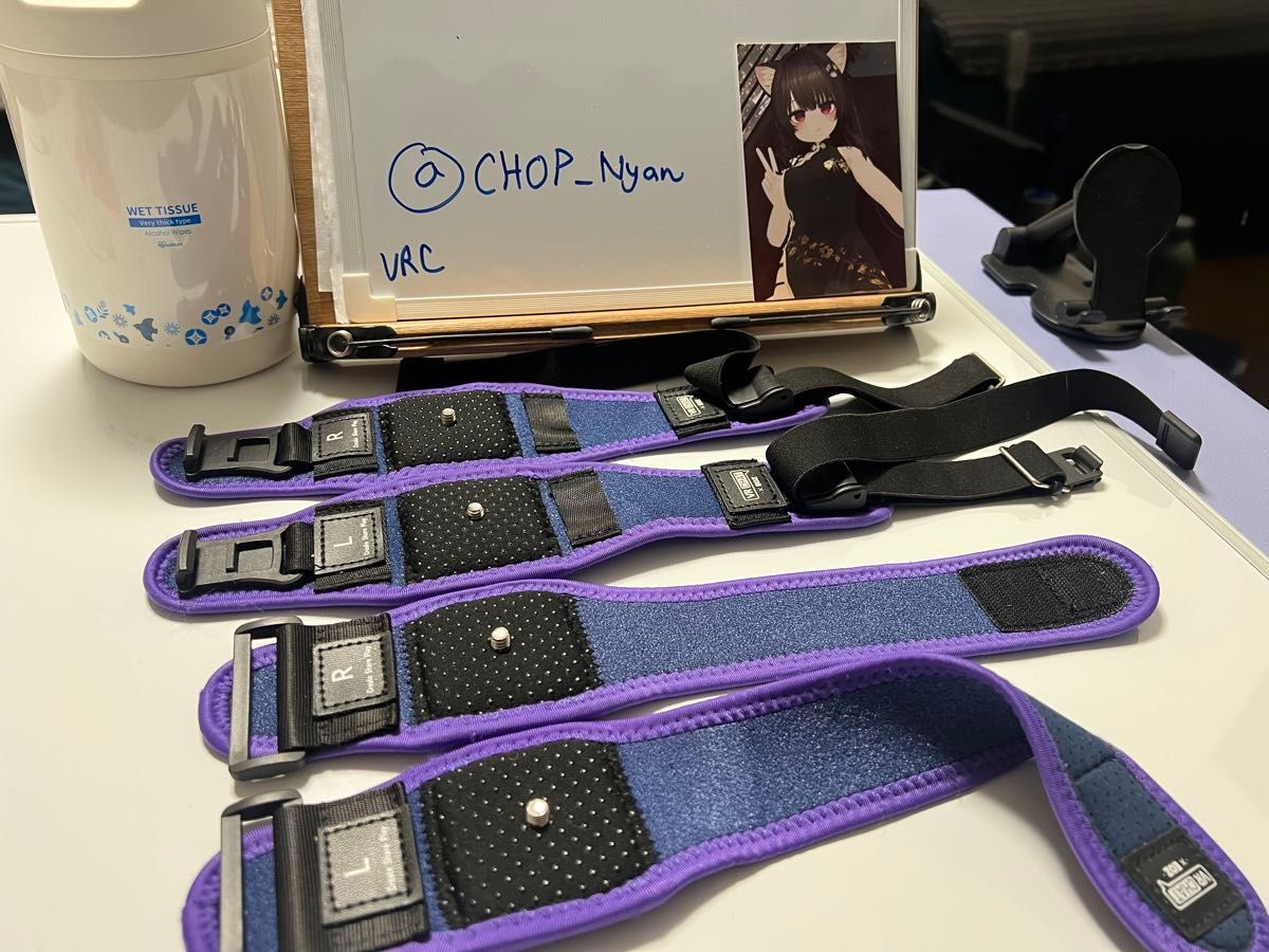 Tundra Lab EOZ ストラップ VRChatコラボ (肘・膝セット)