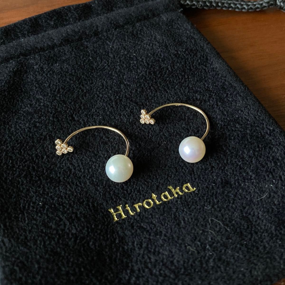 美品】 Hirotaka ヒロタカ × エクラ × 富岡佳子 別注 K10 美品】 Hirotaka ヒロタカ × エクラ × 富岡佳子 別注 K10