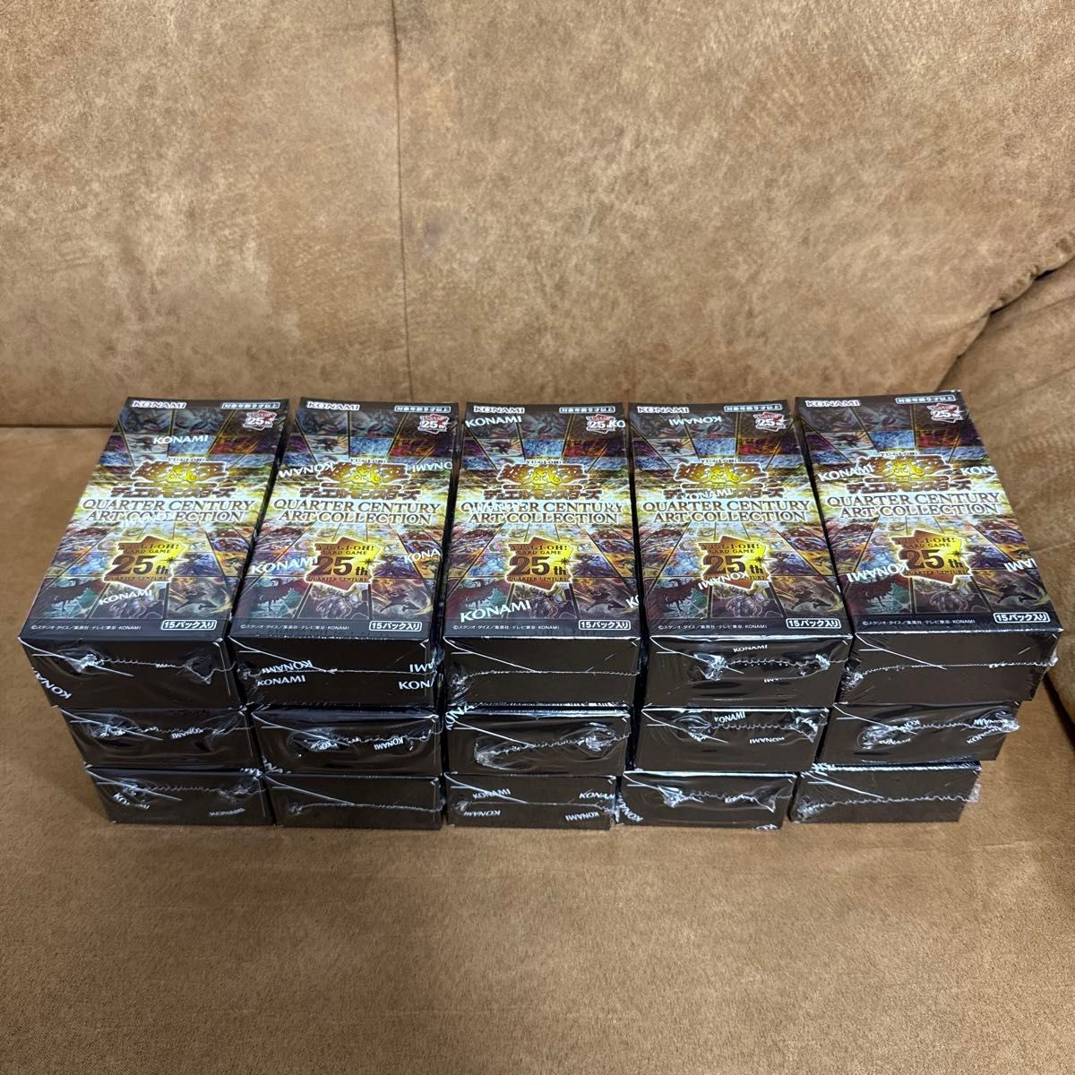 15BOX 遊戯王カード クォーターセンチュリー アートコレクション 15BOX 遊戯王カード クォーターセンチュリー アートコレクション