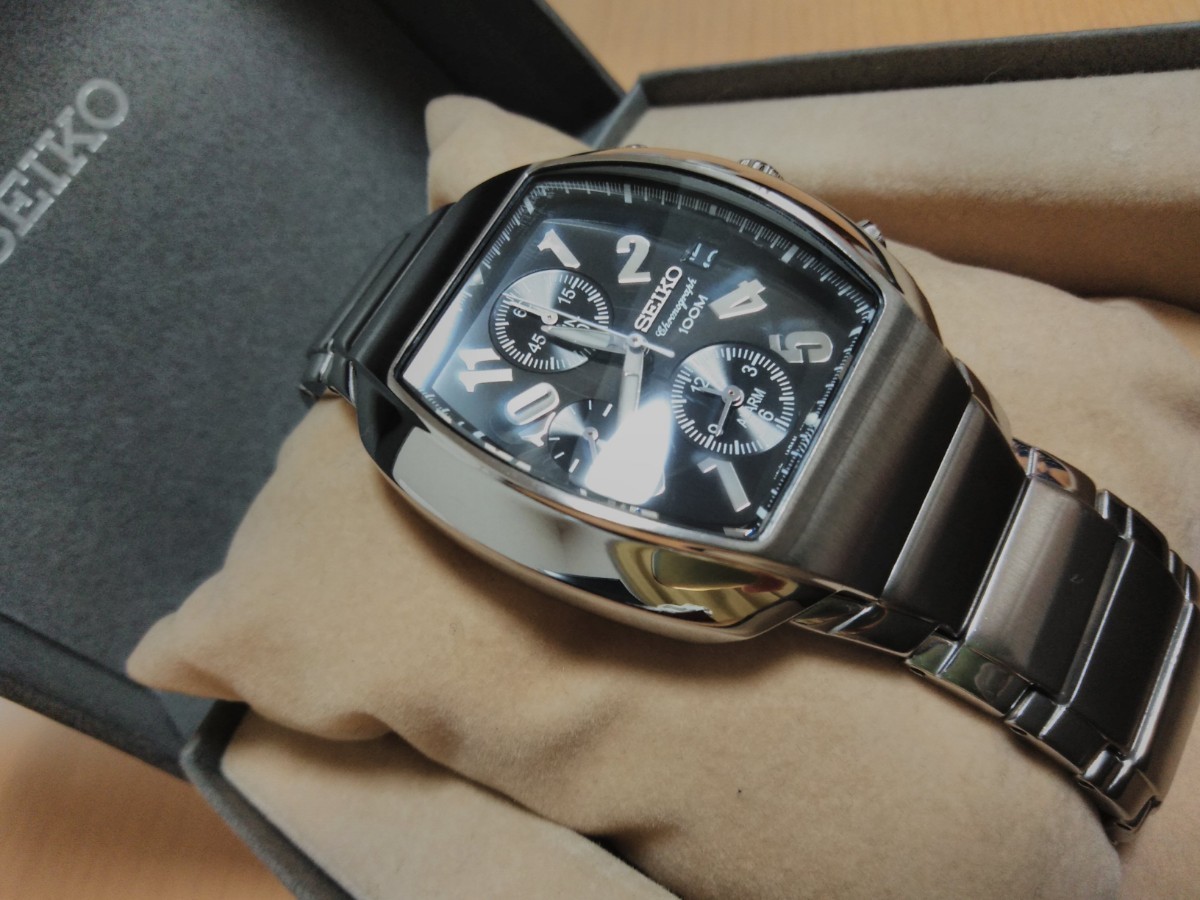 電池新品】SEIKO セイコー クロノグラフ 海外モデル 7T62-0DJ0 電池新品】SEIKO セイコー クロノグラフ 海外モデル 7T62-0DJ0