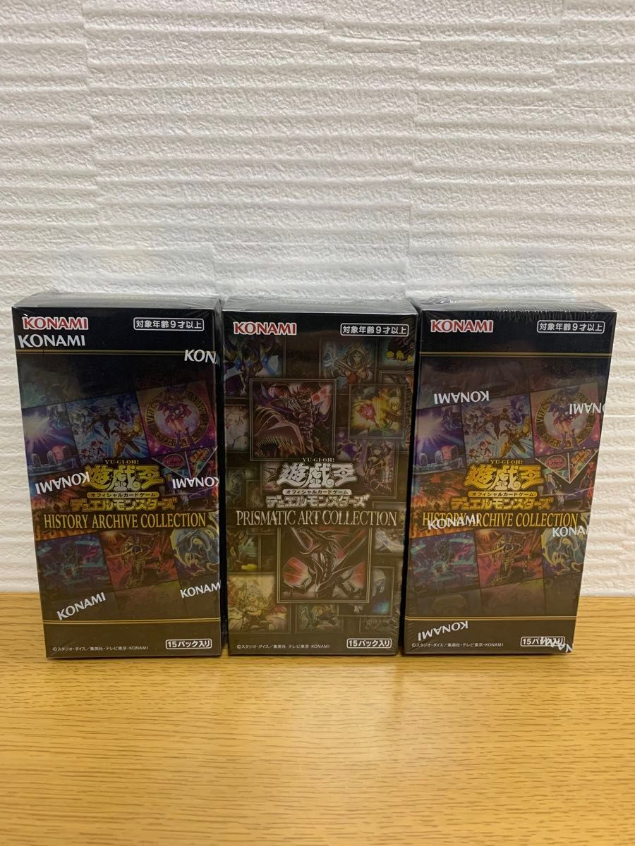 遊戯王 アートコレクション1box、ヒスコレ2box