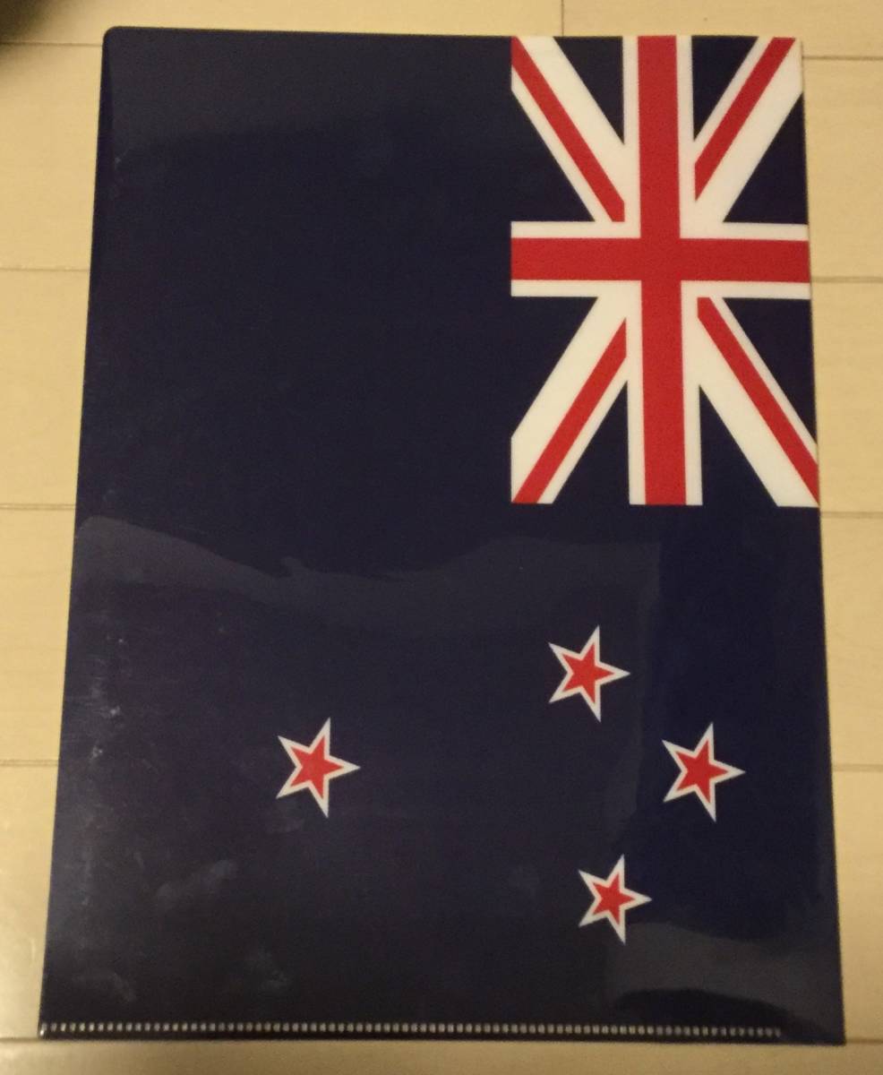 非売 リラックマ クリアファイル オーストラリア国旗 りらっくま 三井住友海上 未使用美品_画像2