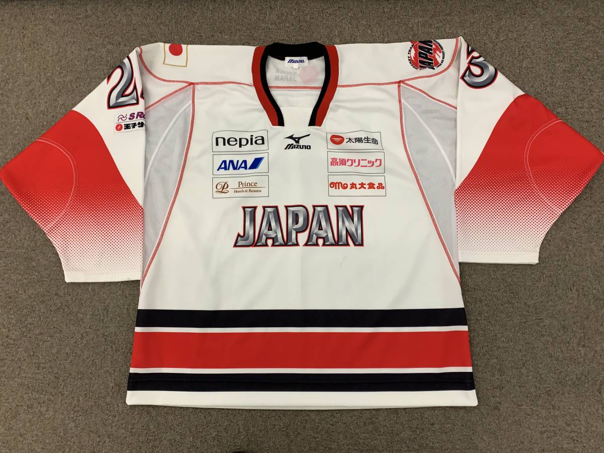 2013-14sochi. wheel . selection ice hockey woman Japan representative Smile Japan FW#23 Nakamura . real player main .Mizuno Mizuno actual use full spo nsa- uniform 