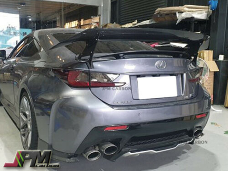 Yahoo!オークション - 2015+レクサス RCF RC-F カーボン リア ウィ...