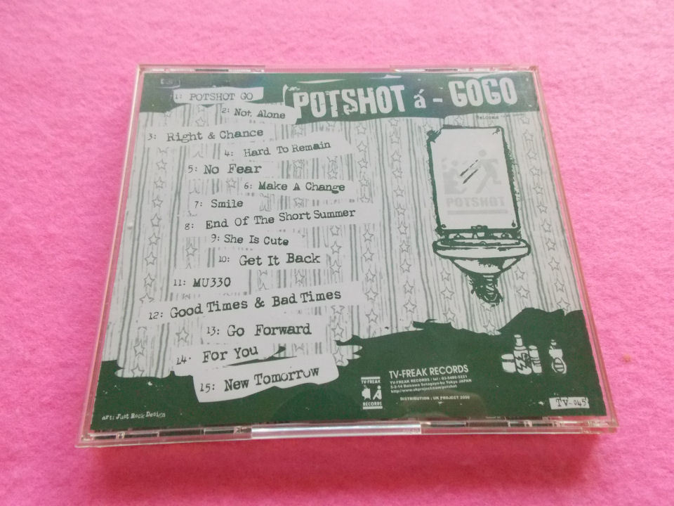 ヤフオク Cd Potshot Potshot A Go Go ポットショット