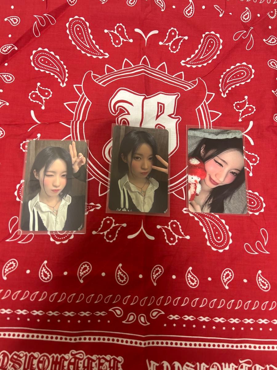 BABYMONSTER WINTER HOLIDAY アサ トレカ 3枚セット babymonster アサ holiday ラキドロ 特典 トレカ 3枚セット