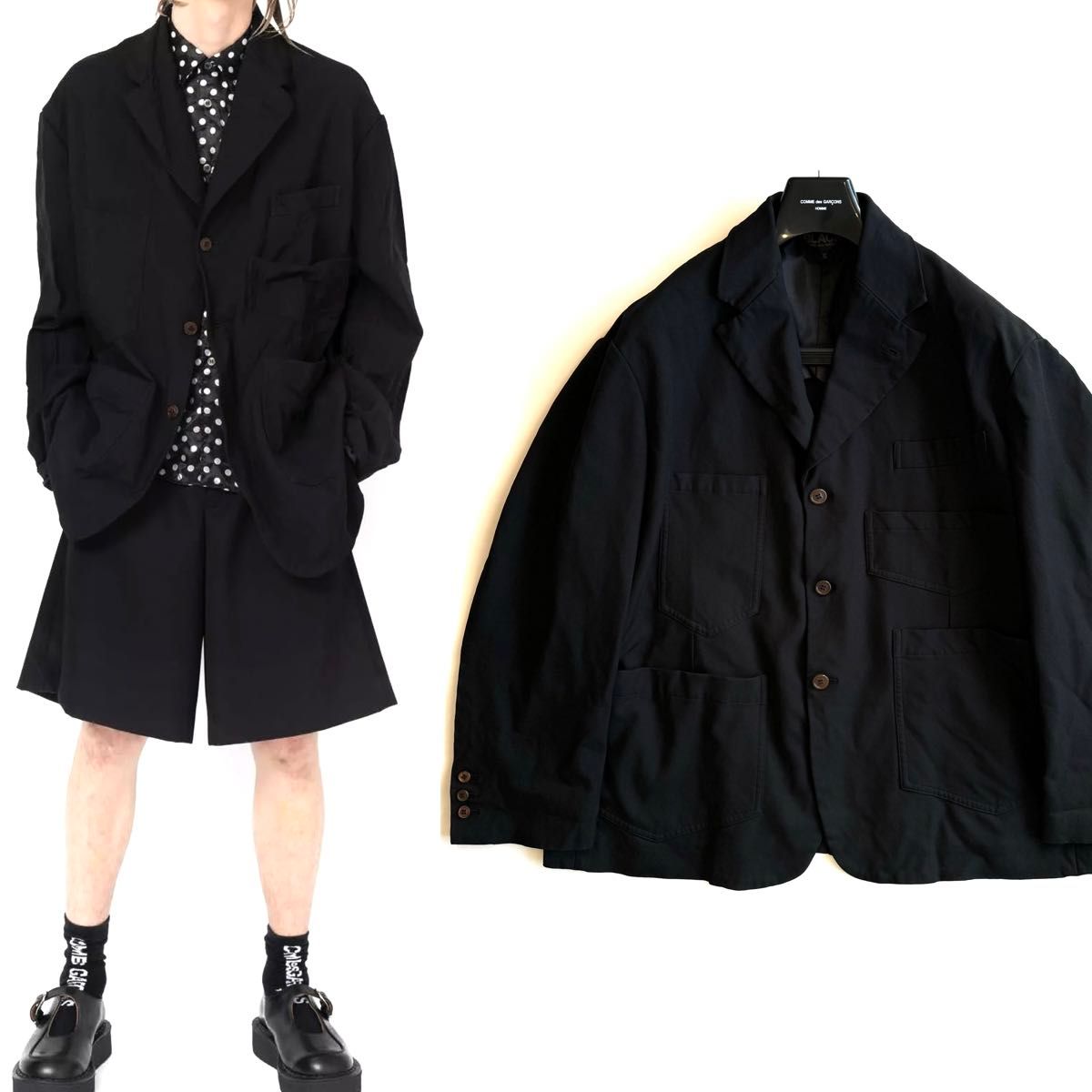 美品》23ss BLACK COMME des GARCONS ブラック コムデギャルソン 美品》23ss BLACK COMME des GARCONS ブラック コムデギャルソン