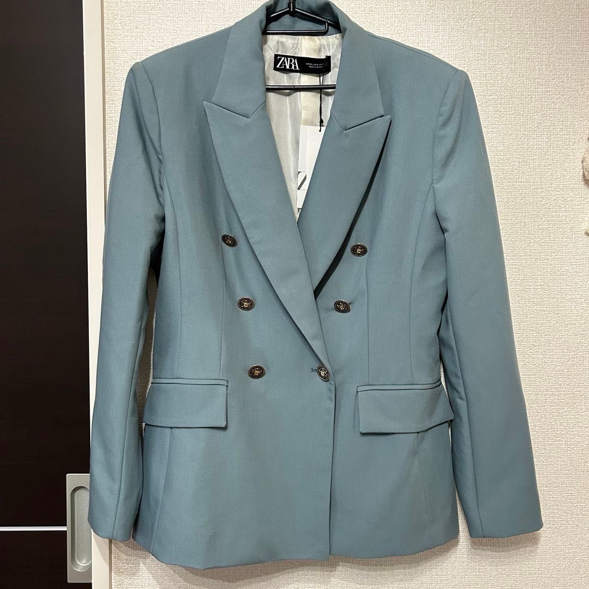 ARO様 新品 ZARA ザラ ダブル テーラードジャケット ダブル ARO様 新品 ZARA ザラ ダブル テーラードジャケット ダブル