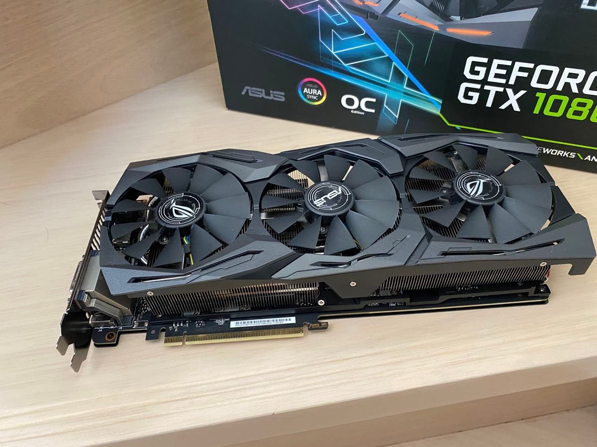 ASUS ROG-STRIX-GTX1080Ti-O11G-GAMING ジャンク|Yahoo!フリマ ASUS ROG-STRIX-GTX1080Ti-O11G-GAMING ジャンク|Yahoo!フリマ