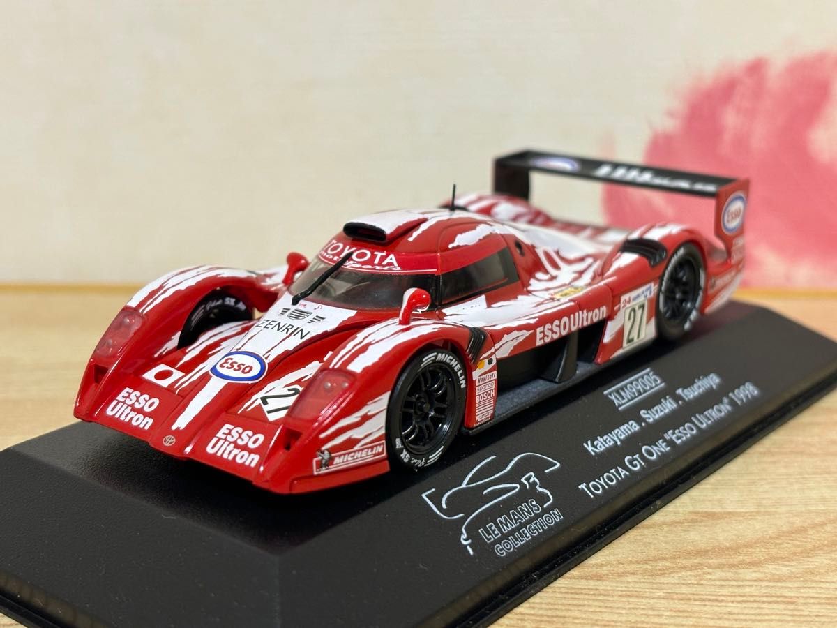 トヨタGT-One ミニカーセット 1/43 送料無料 1/43 onyx トヨタ GT ONE ESSO ULTRON 1998 ルマン
