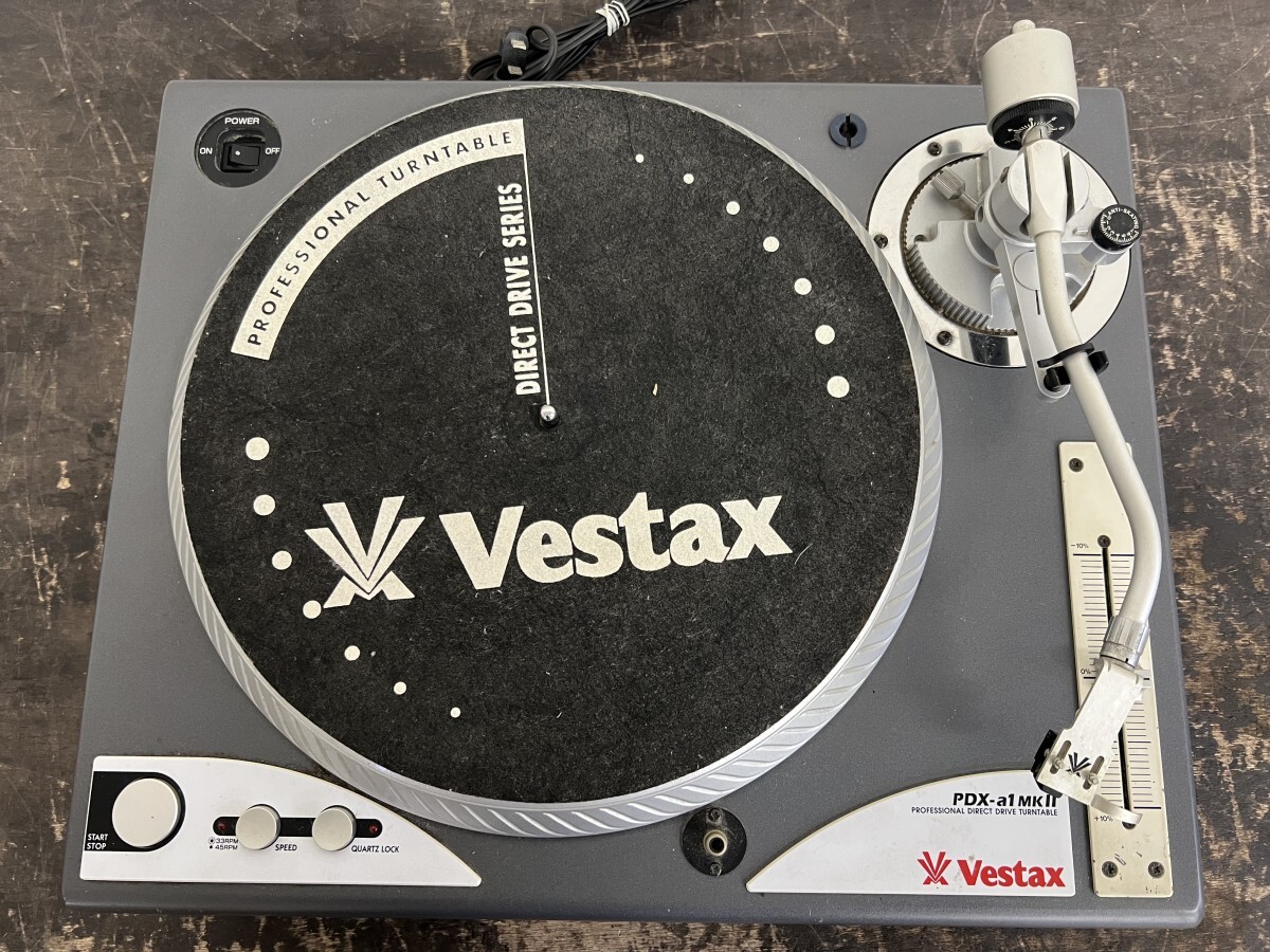 Vestax PDX-a1MK2 ベスタクス ダイレクトドライブターンテーブル Vestax PDX-a1MK2 ベスタクス ダイレクトドライブターンテーブル