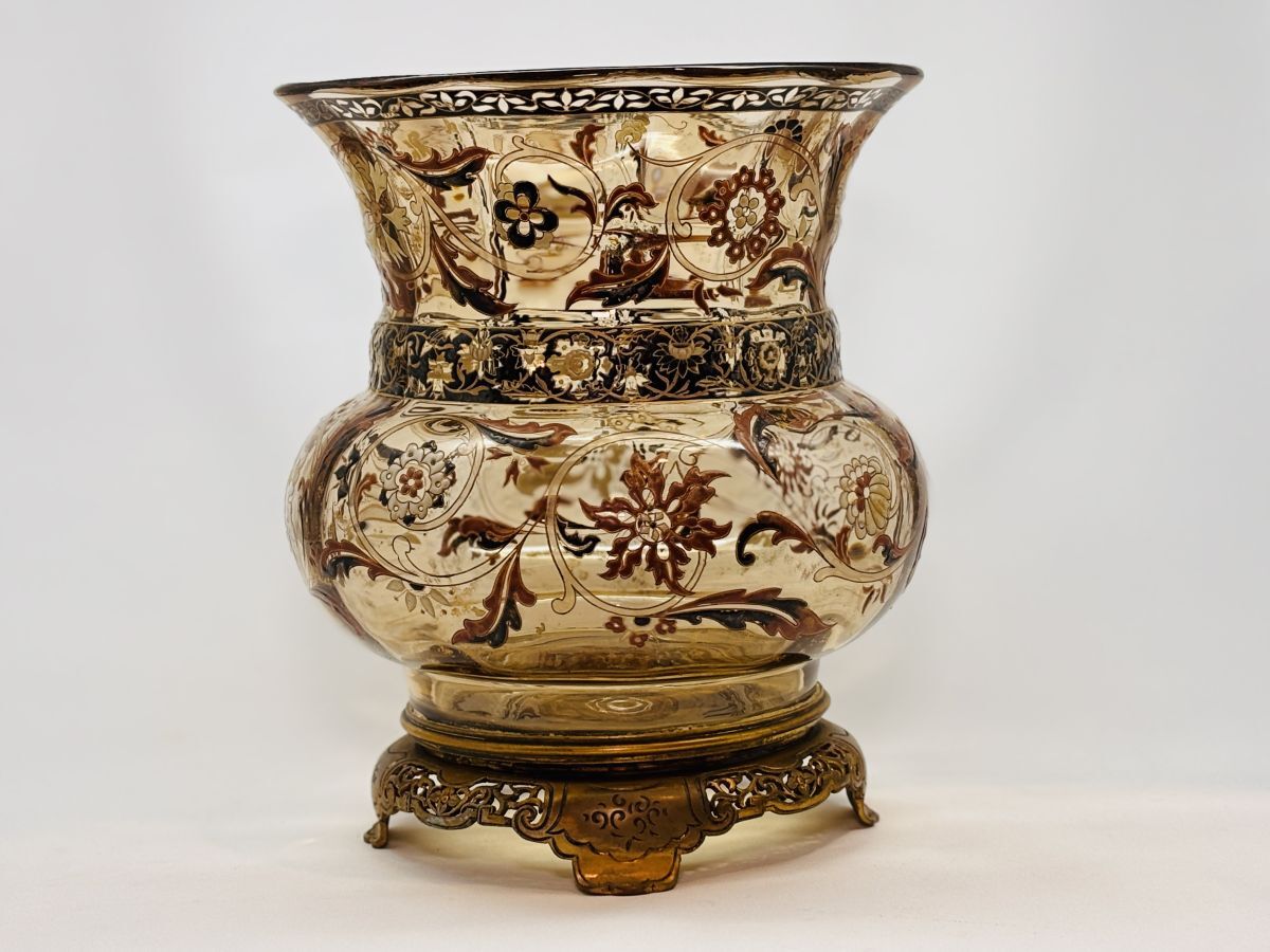 本物保証品 エミール・ガレ EMILE GALLE 希少な初期作 エナメル 本物保証品 エミール・ガレ EMILE GALLE 希少な初期作 エナメル