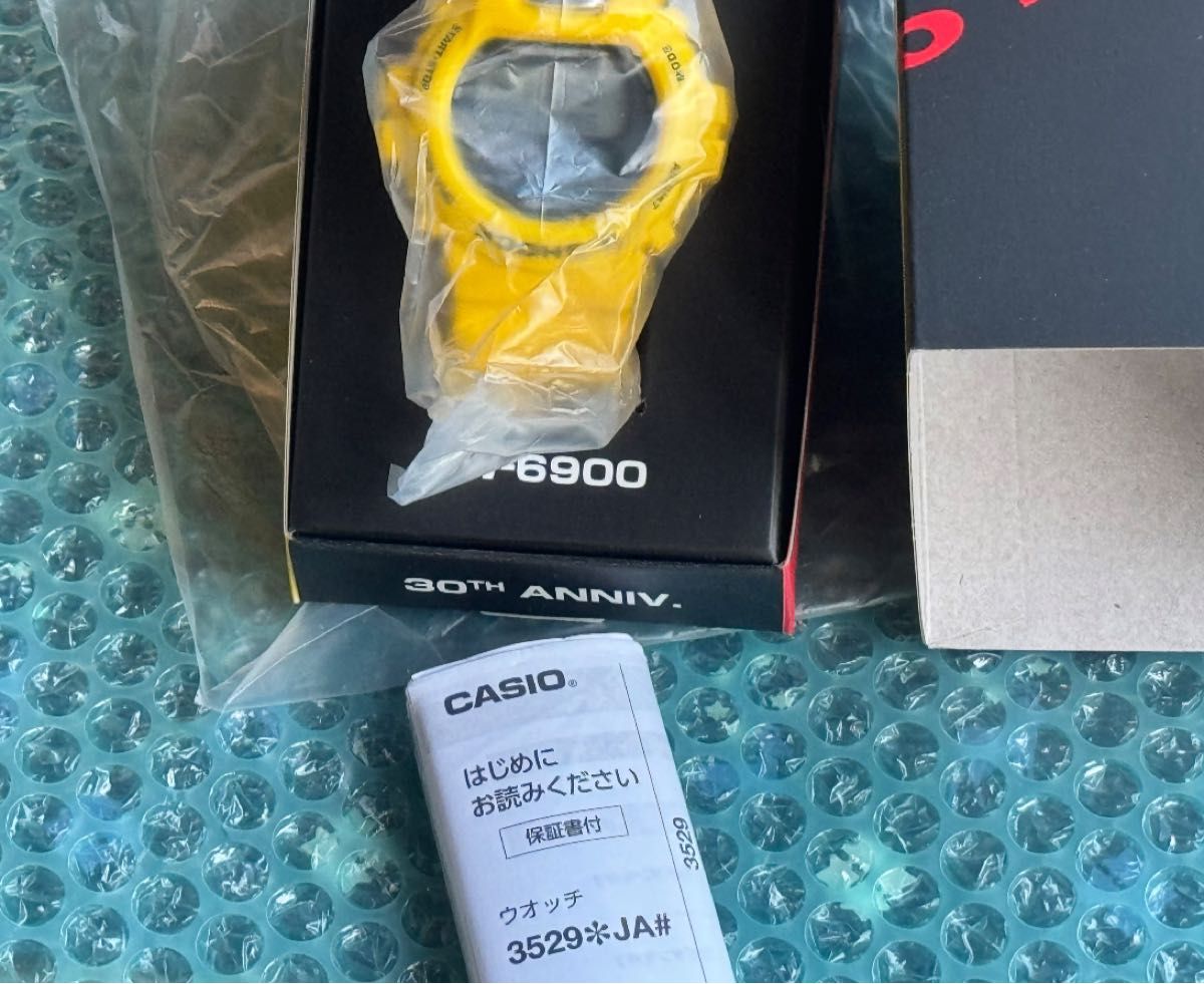 カシオ CASIO DW-6900TR-9JR Gショック 新作 30周年 イエロー 黄 カシオ CASIO DW-6900TR-9JR Gショック 新作 30周年 イエロー 黄