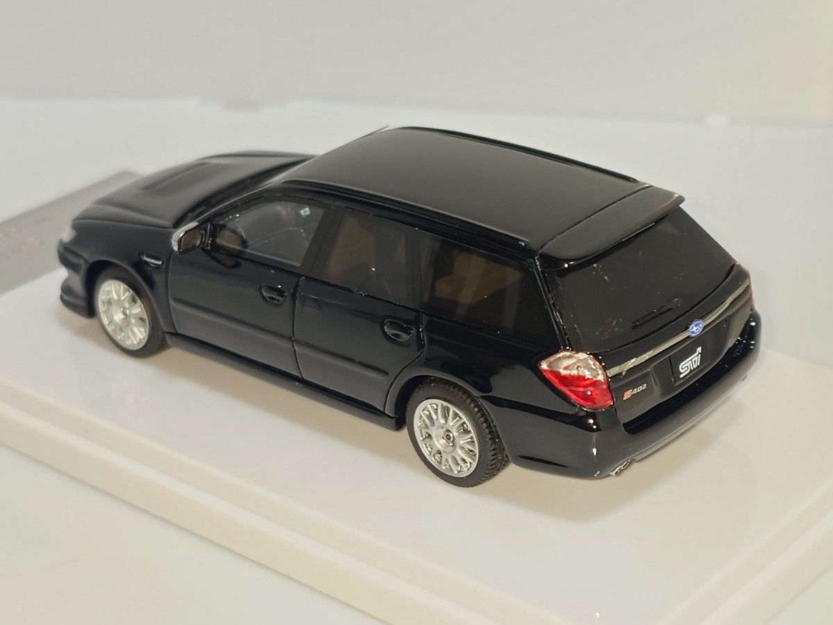 1/43 SUBARU STI S402ワゴン ブラック W260 スバル レガシィ 黒 1/43 SUBARU STI S402ワゴン ブラック W260 スバル レガシィ 黒