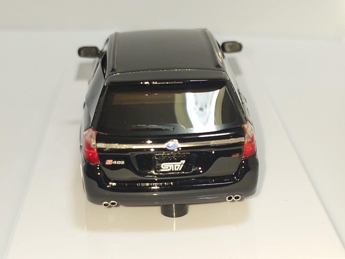 1/43 SUBARU STI S402ワゴン ブラック W260 スバル レガシィ 黒 1/43 SUBARU STI S402ワゴン ブラック W260 スバル レガシィ 黒