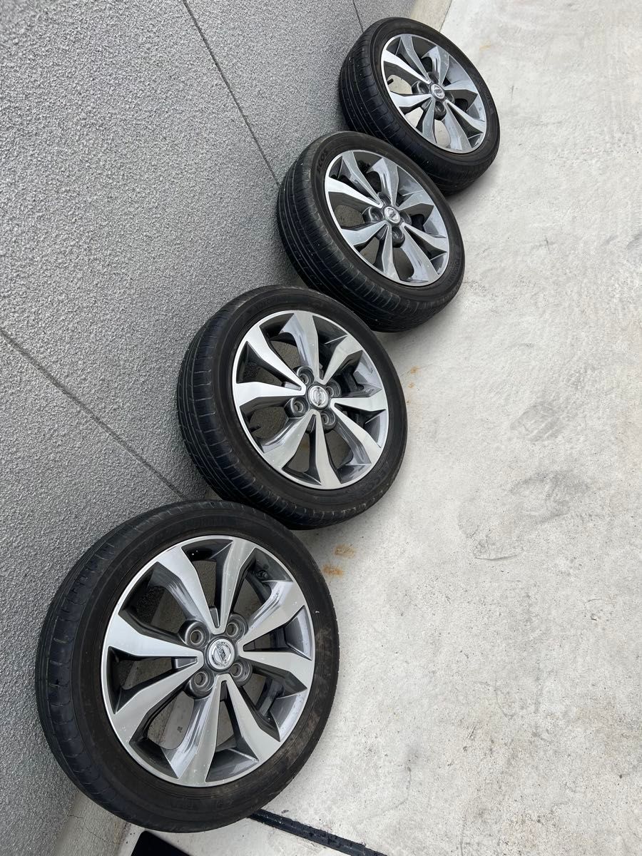 日産 デイズルークス 純正ホイール タイヤ4本セット 美品 2個口 日産 デイズルークス 純正ホイール タイヤ4本セット 美品 2個口