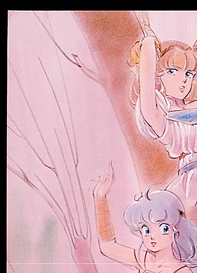 [Bottom price][Delivery Free]1985 Animedia Creamy Mami, the Magic Angel(Takada Akemi) B3Posterクリーミーマミ/オーディーン[tag2202]